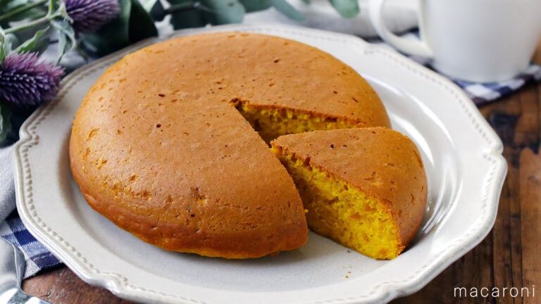 【炊飯器で作るかぼちゃケーキ】オーブン不要！しっとりとした食感♪プレゼントにもおすすめ｜macaroni（マカロニ）