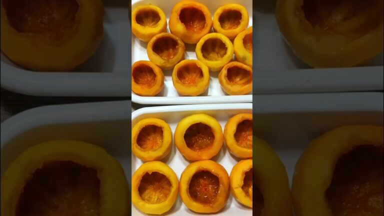 【映える】オシャレ柿ようかん作り方