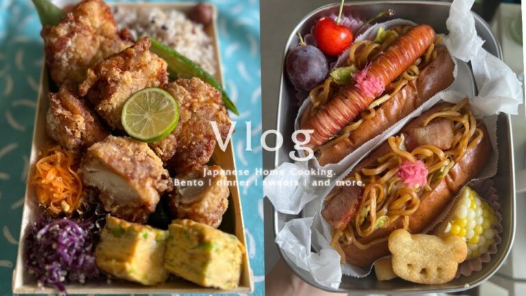 Karaage & Yakisoba Bread Bento | Party Recipes | Ume Syrup | Switch 2 Unboxing