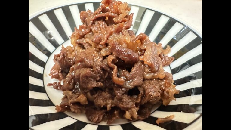 【おすすめレシピ】牛肉のしぐれ煮🤤✨ #ワーママ #作り置き #お弁当