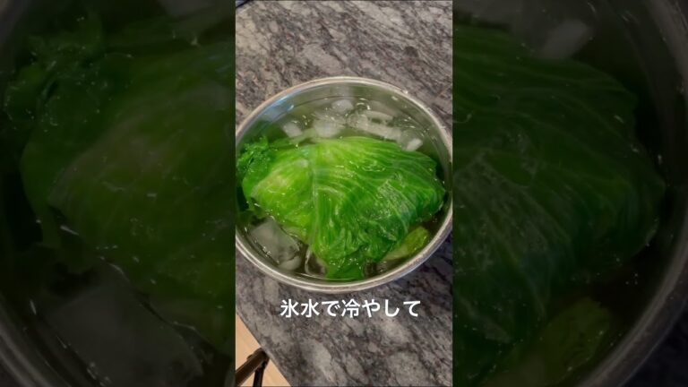 ペロリといけちゃう！「丸ごとレタスのおひたし」