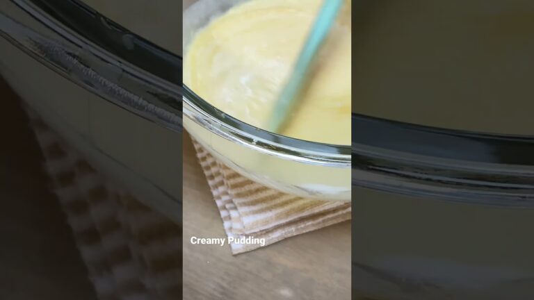 【なめらかプリン】混ぜて冷やすだけ　Creamy Pudding/の作り方