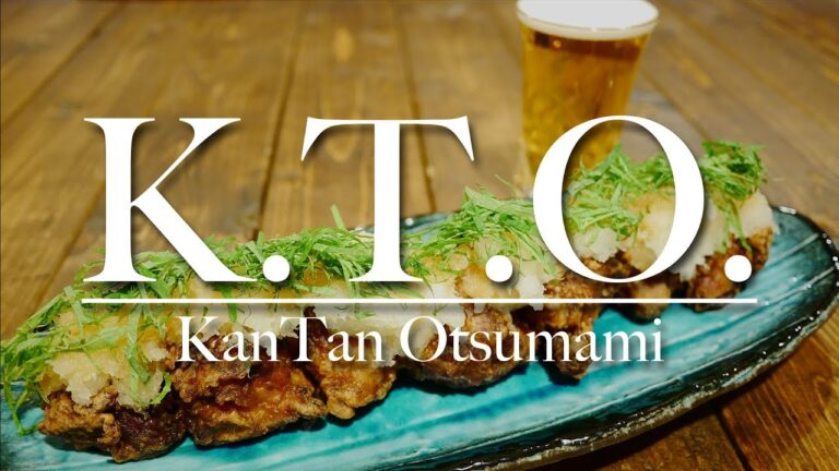 【K.T.O.簡単おつまみ】「鶏唐揚げのみぞれがけ」