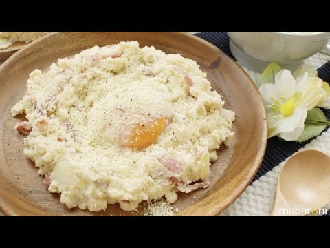 バイバイ糖質！しっとり濃厚「おからカルボナーラ」のレシピ・作り方