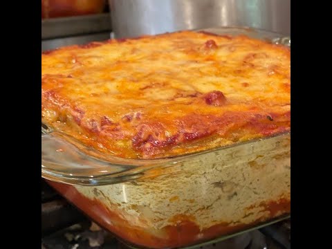 Zucchini Noodles and Tofu Lasagna! [Vegan + Gluten-Free]