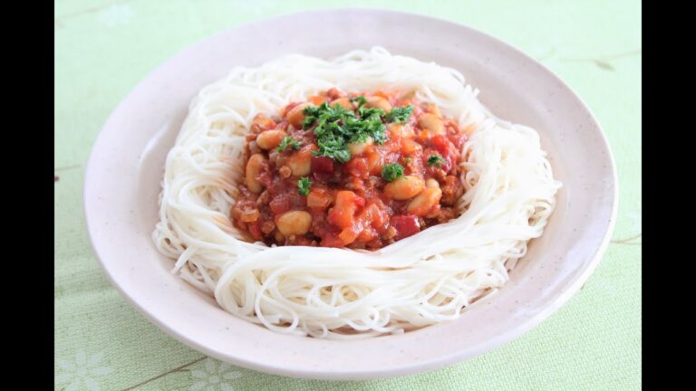 ☆揖保乃糸☆チリコンカンそうめん