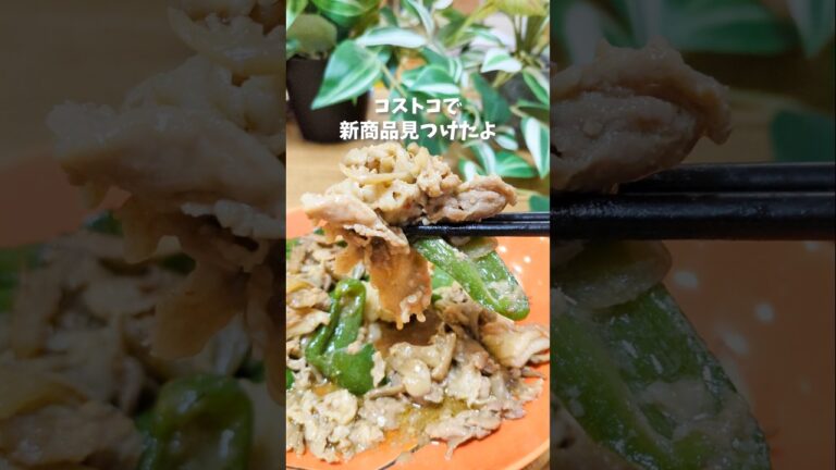 ✨ コストコ新商品！ ✨ 🔥 「生姜にんにく豚肉焼き」登場🔥値段:100ｇあたり138円、1,230ｇ#コストコ #コストコ新商品 #コストコデリカ #時短ごはん #ご飯が進む #コストコ購入品