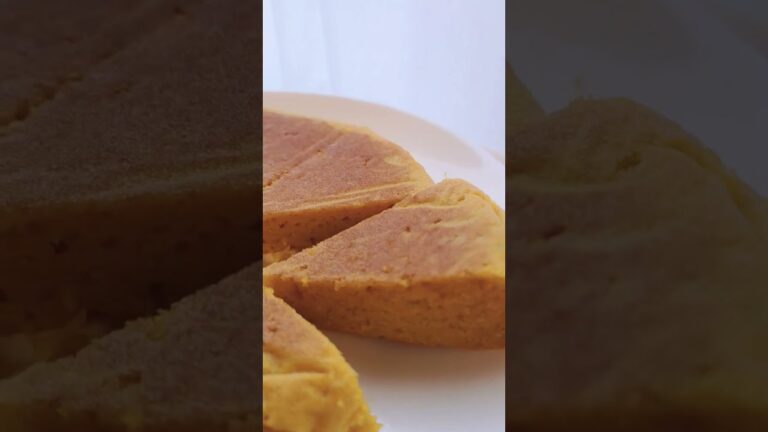 【炊飯器】で作る米粉のしっとりかぼちゃケーキ #shorts
