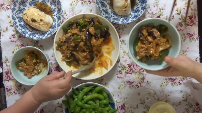ささっと作るナスの豆板醤炒め！材料切ったら瞬殺で出来上がり！
