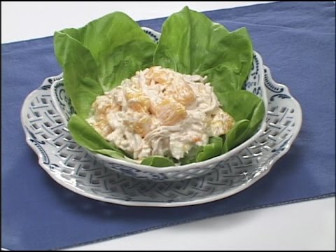 料理レシピ-【鶏肉とオレンジのクリームあえ】｜ナスラックKitchen