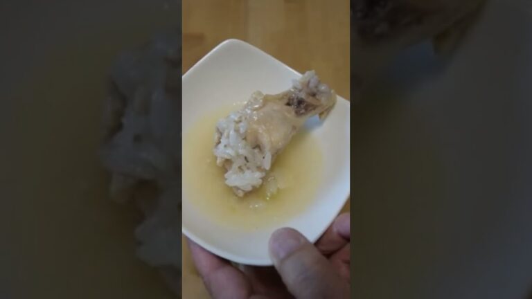 寒いからサムゲタン【炊飯器で簡単】