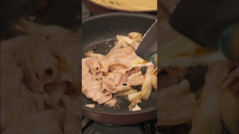 この和風カルボナーラがめちゃくちゃ美味かった件について #cooking #料理 #料理動画 #飯テロ