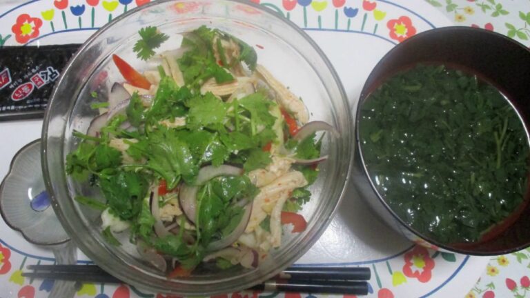 蒸し鶏のエスニックサラダ：全編