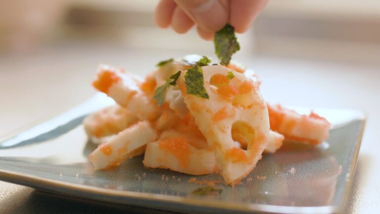 【たらこれんこん】おつまみにもピッタリほぼ混ぜるだけ