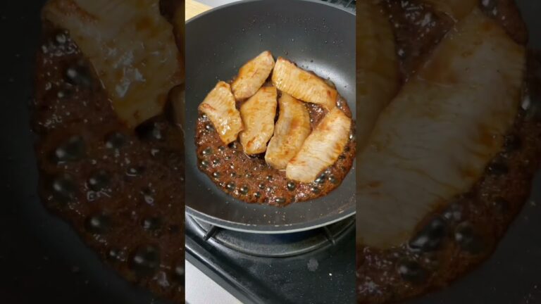 豚トロもらったので弁当に入れます