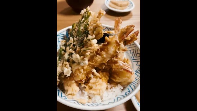 えび天でかきあげ天丼&えび天丼