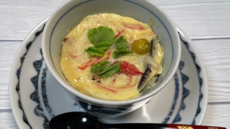 【アクセシブルキッチン】第26回目　電子レンジで茶碗蒸し