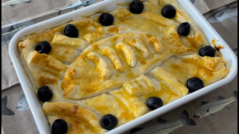 [Ghibli food] Herring and pumpkin potpie / Kiki's delivery service / 魚パイ (魔女の宅急便)