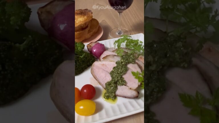 ふんわり柔らか〜♪うちのローストポーク☘️【説明欄にプチレシピあります】#Shorts