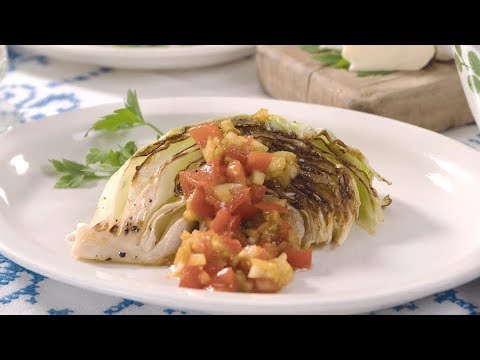 【東都生協】カノウユミコのカンタンレシピ「キャベツのステーキ」