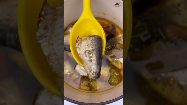 自宅でイワシを手作りできます。簡単で美味しく、時間をかけるだけの価値があります。ぜひお試しください👍🏾