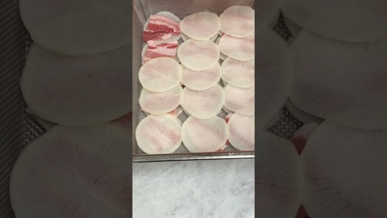 G10 NEWグランシェフ　豚バラ大根ミルフィーユ作りました！ #料理 #豚肉料理 #大根料理 #スチーム