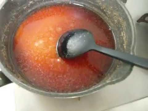 梅酢から梅塩作り