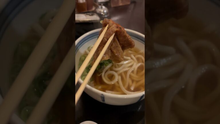 【週末田舎暮らし】外食〜きつねうどんと親子どんぶり〜
