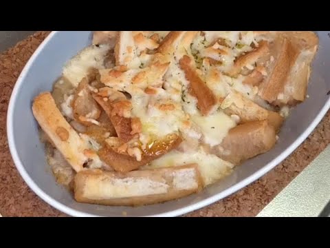 【レシピ】白菜のオニオングラタンスープ