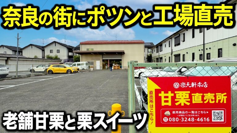 【直売】創業126年奈良の老舗栗工場にあるスイーツが絶品すぎた！