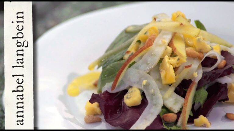 Radicchio, Blue Cheese and Pine Nut Salad