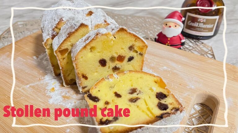 クリスマスまでに食べたくなる！シュトーレン風パウンドケーキ