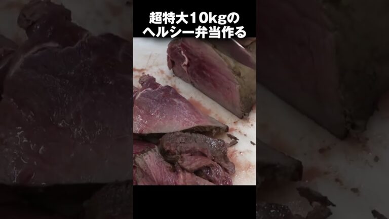 ダイエット革命！ 10kgサイズのヘルシー弁当を作る #Shorts