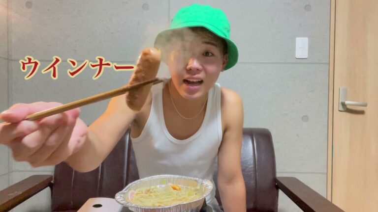 夜食シリーズ【ちゃんぽん鍋】飯テロ💎💎