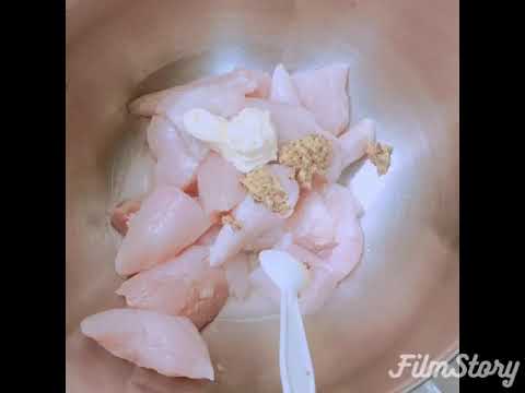 鶏ササミのマヨネーズ揚げ