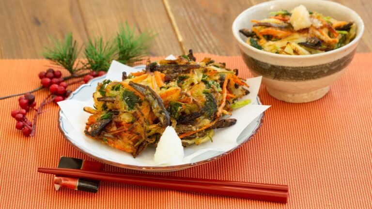 サックサク絶品！田作りかき揚げ