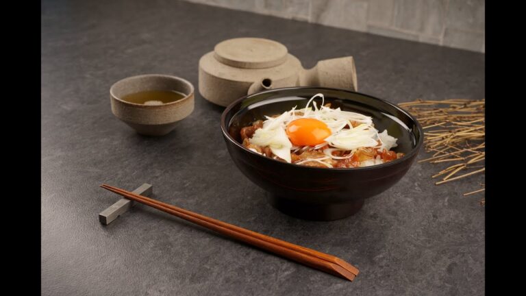 豚バラと白ネギの豚丼 ~レシピ~