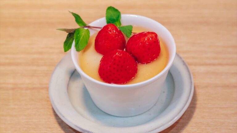 豆腐と甘酒のブランマンジェのレシピ