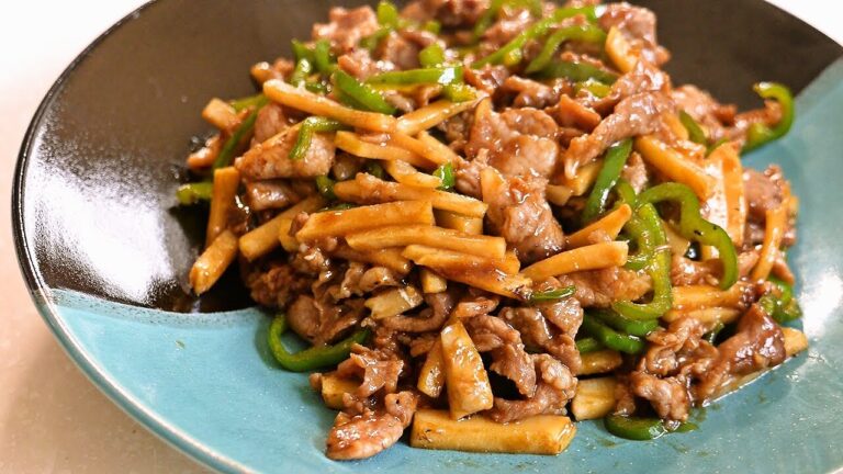竹の子をもらったらまずコレ！豚肉でもできる青椒肉絲【人気料理研究家が教えるレシピ】【イケメシ】講師：道乃（料理教室Lotta・料理研究家）