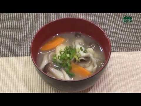 【セルバ】はくばくもちもちすいとん～きのこと根菜のすいとん～