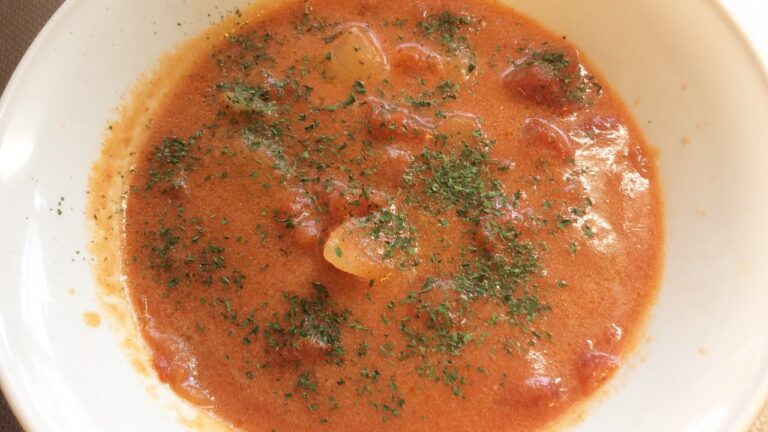 簡単で美味しくトマトクリームスープ