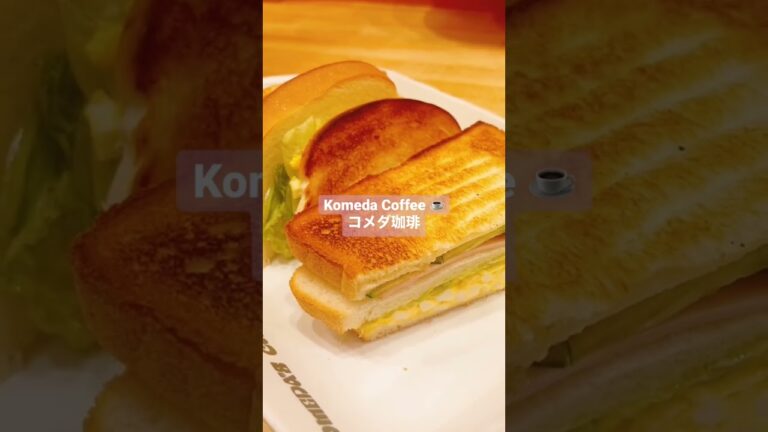 サンドイッチが美味しい喫茶店🥪☕️Delicious Sandwich Cafe