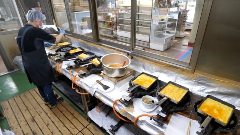 早朝４時開店→客殺到 玉子焼きが爆売れする売り切れ必死の名物弁当店