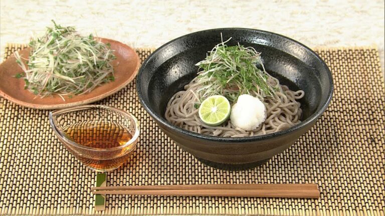 【DAIGOも台所】いつもよりオシャレ♪ 薬味たっぷりおろしそば｜ 家族の食欲マシマシ♪薬味レシピ