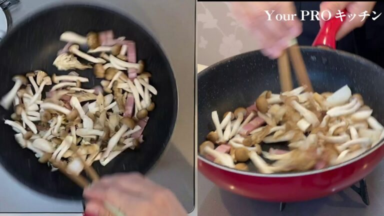 【体脂肪が気になる方】春キャベツと炒めきのこのホットサラダ #ユアプロキッチン #YourPROKITCHEN #YourPROキッチン #簡単レシピ #免疫力向上 #メタボ対策 #ストレス解消