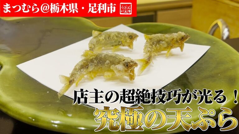【究極の天ぷら】足利にある天ぷらの名店で店主の腕を堪能　まつむら＠栃木県足利市