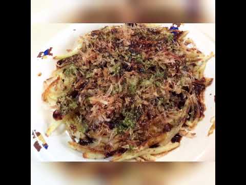 じゃがいものお好み焼き