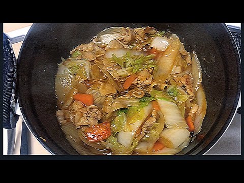 豚バラの中華あんかけ【STAUB】ラウンド22