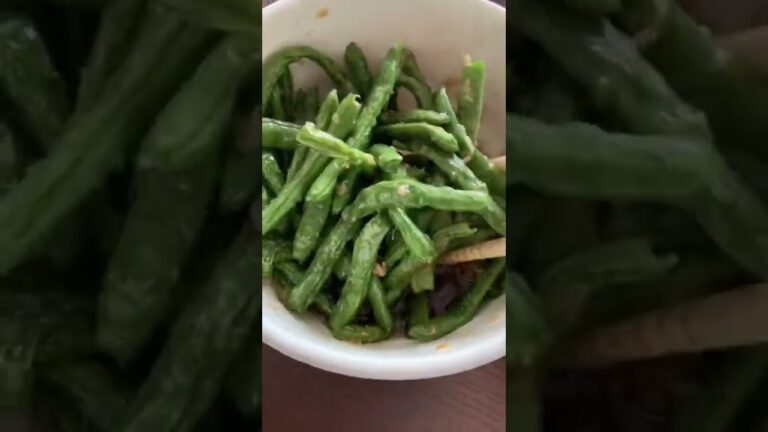 いんげんの揚げ浸し #美味しい #作ってみた #いんげん #夏 #野菜