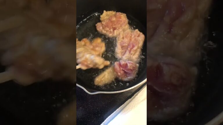 ニンニクたっぷりの唐揚げ